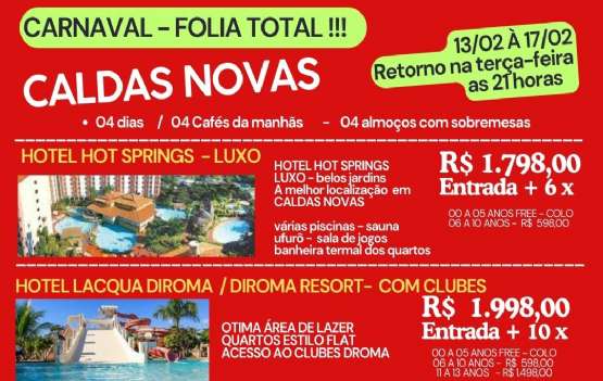 CALDAS NOVAS -  CARNAVAL 2026